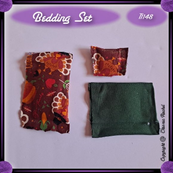 3-Pack Thanksgiving Green Bedding - Picture 5 of 5